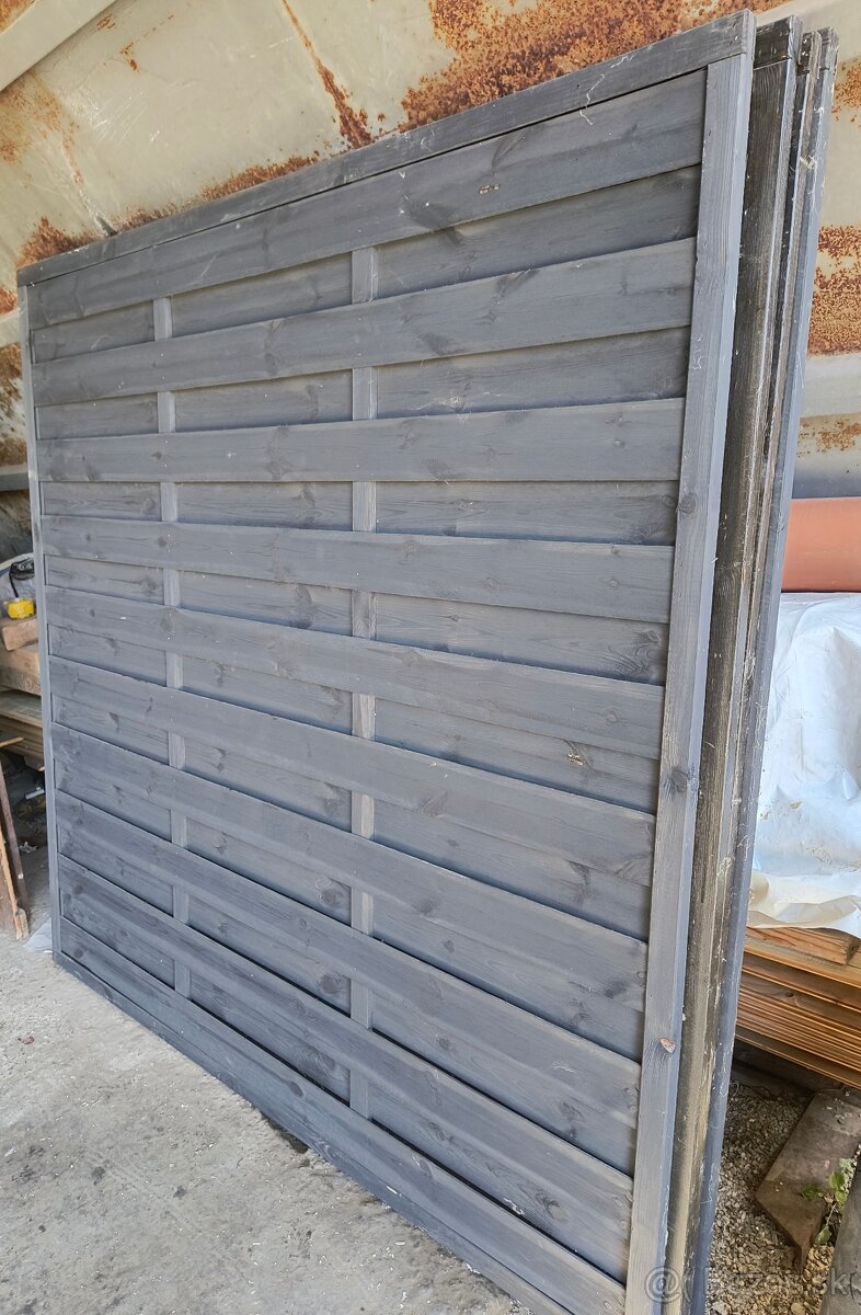 Drevené plotové polia - 2