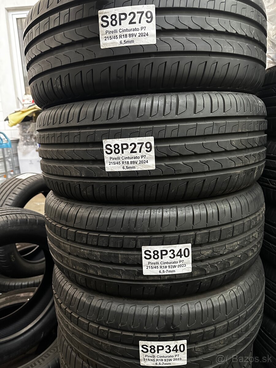 215/45 R18 Pirelli Cinturato P7 - 2
