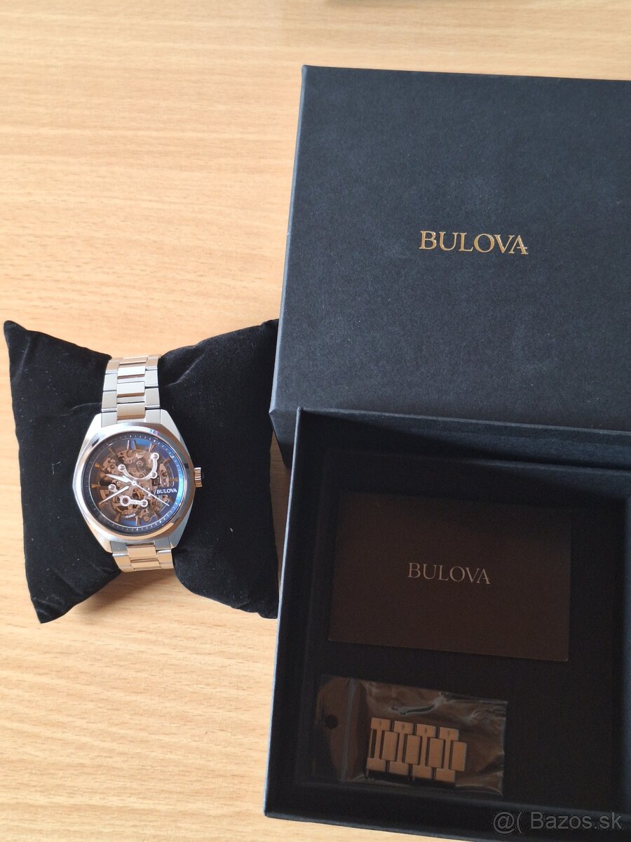 Predám hodinky Bulova Surveyor Automatic Skeleton 96A292 - 2