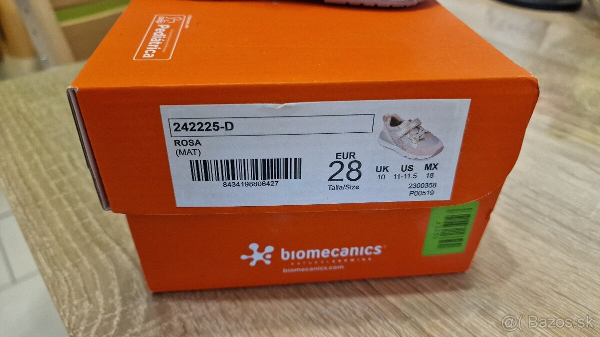 Detské topánky Biomecanics vel.28 - 2