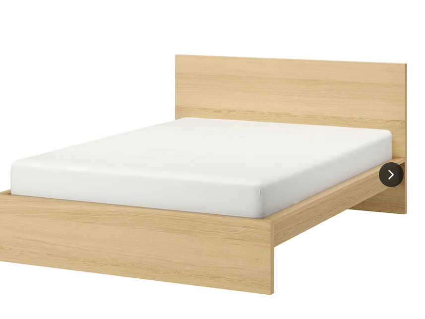 Manželska Postel Malm Ikea - 2