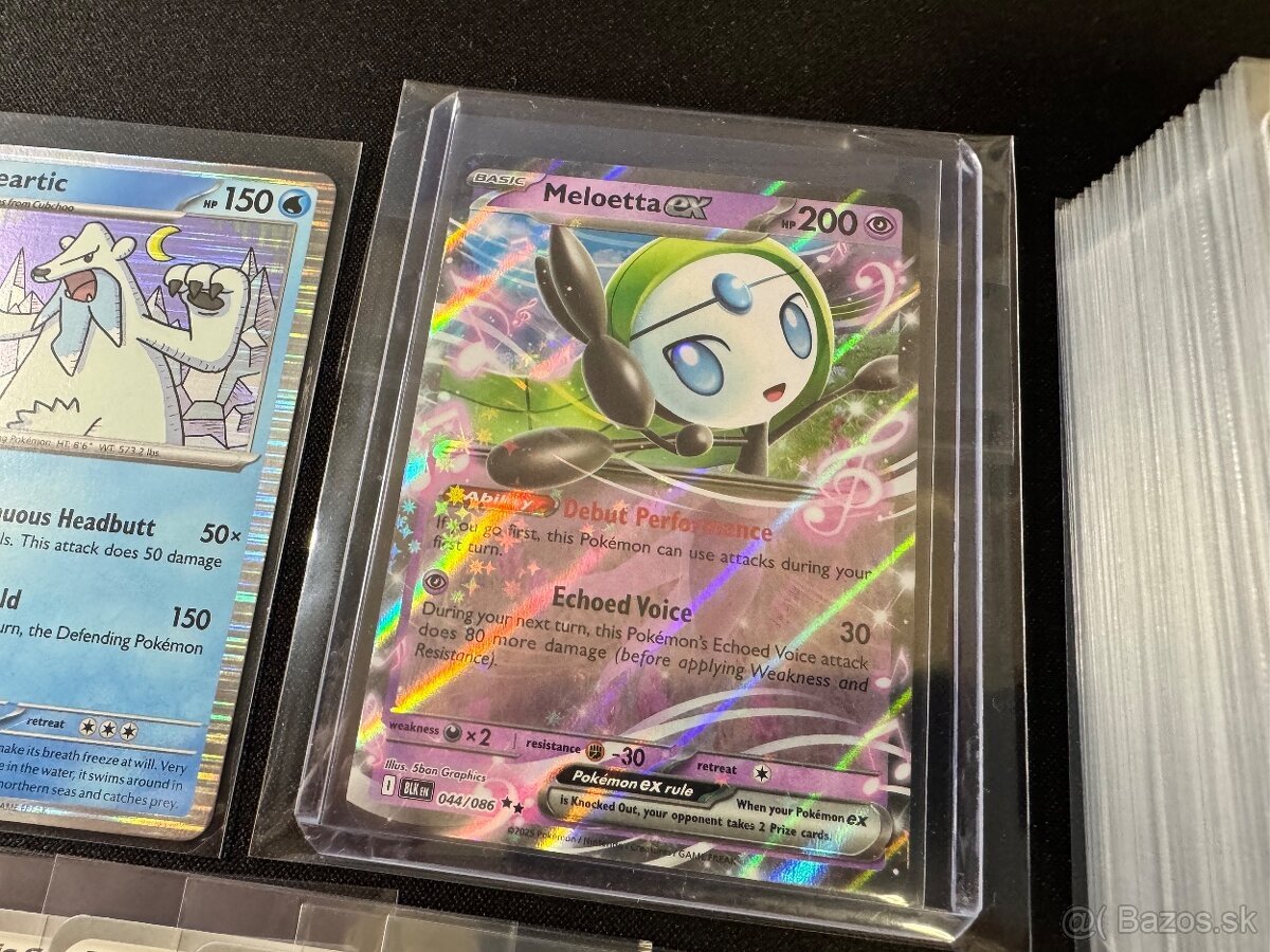 Pokemón MEGA balík (E): 100ks kariet v obaloch s EX + darček - 2
