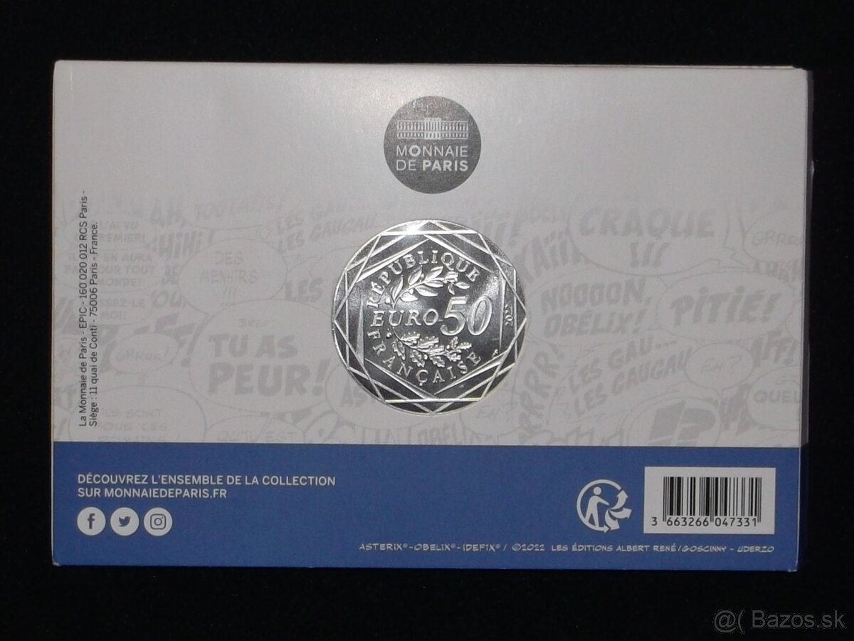 ASTERIX Family Spirit France 50 Euro CC - 2