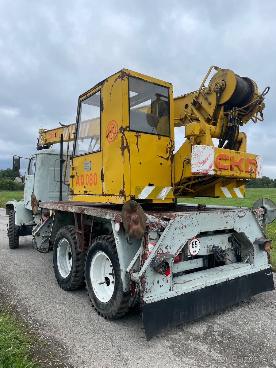 Predám AUTOŽERIAV Praga V3S AD080 s TP - 2