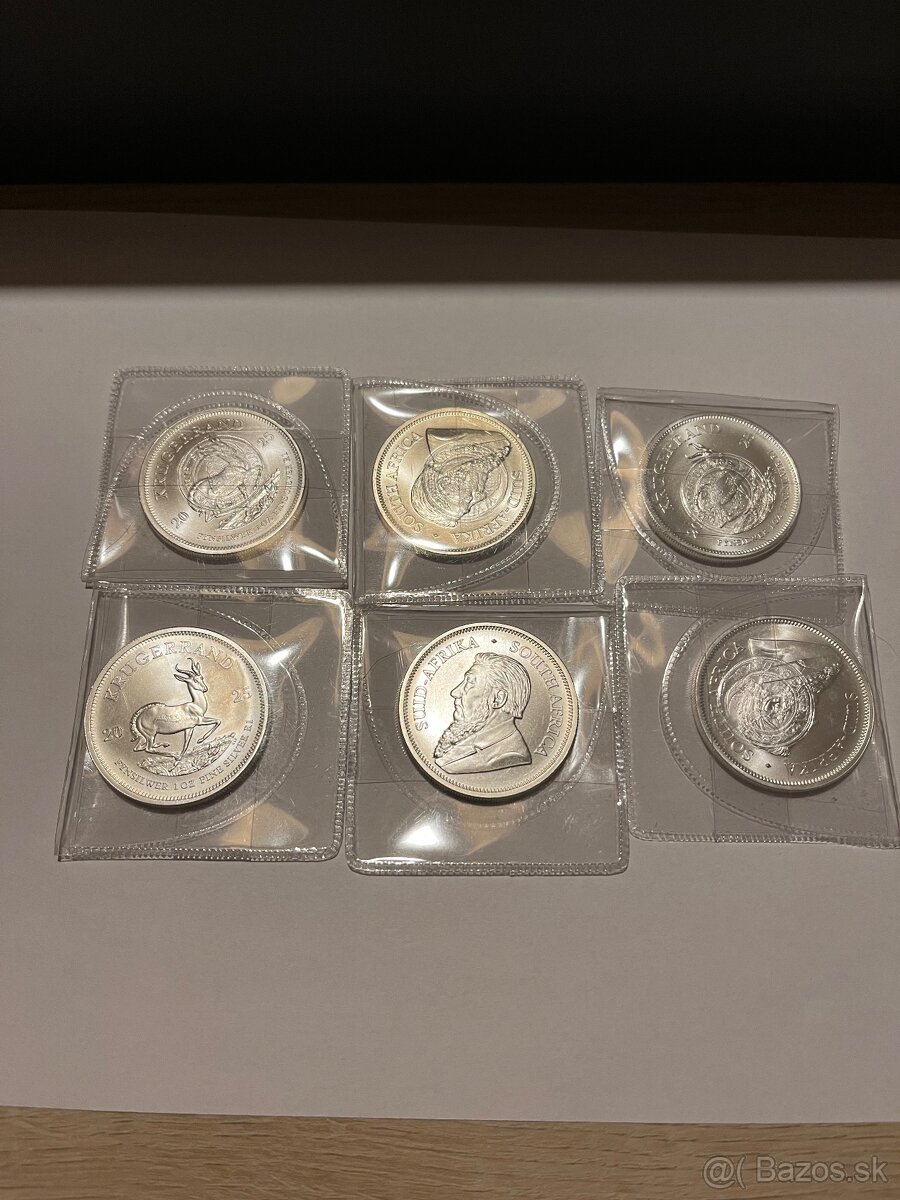 Strieborné mince - 2