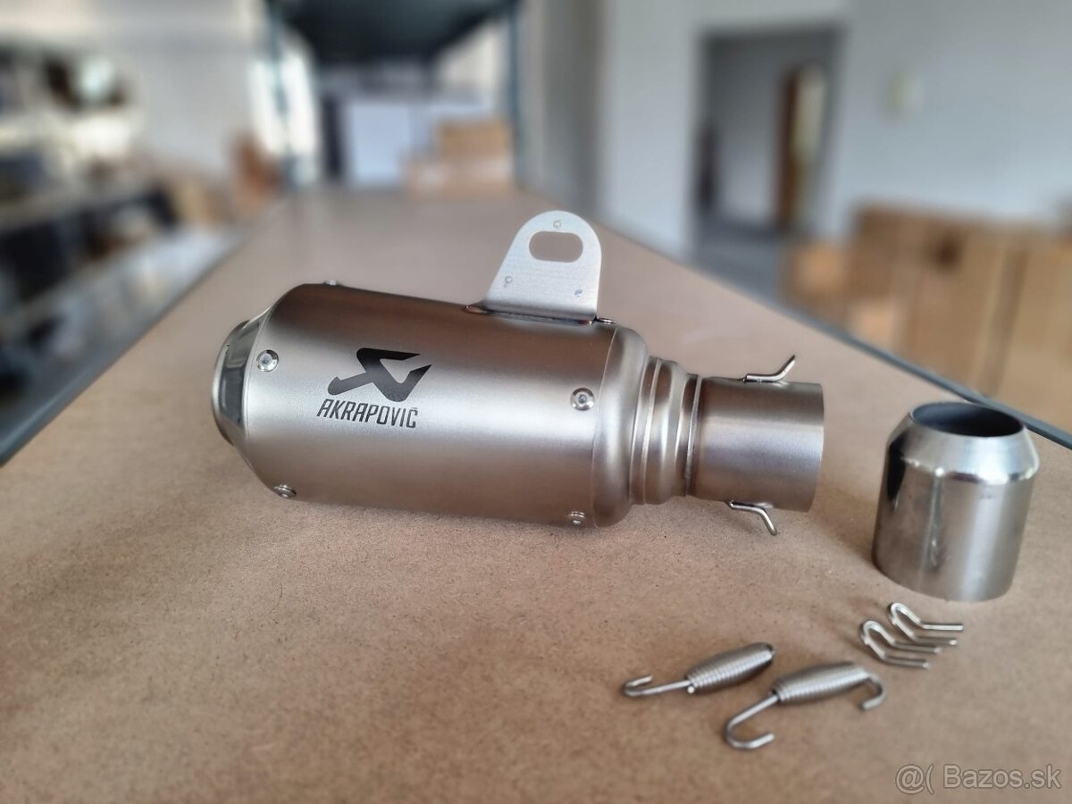 Nová koncovka s logom Akrapovic - 2