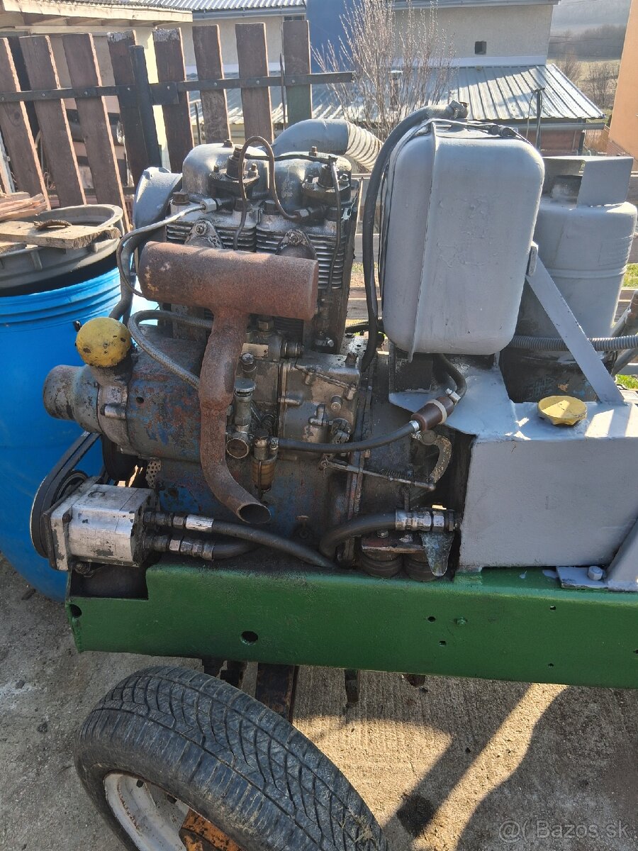 Malotraktor domácej výroby - 2