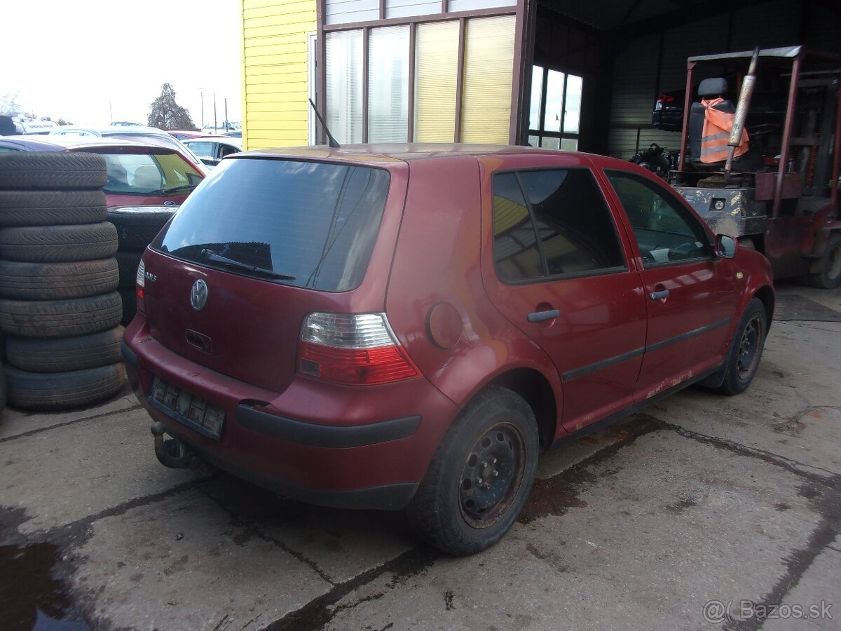 VW GOLF 4 1,6 Í 75 KW BFQ/74KW 1,6Í 2001 1,9D - 2