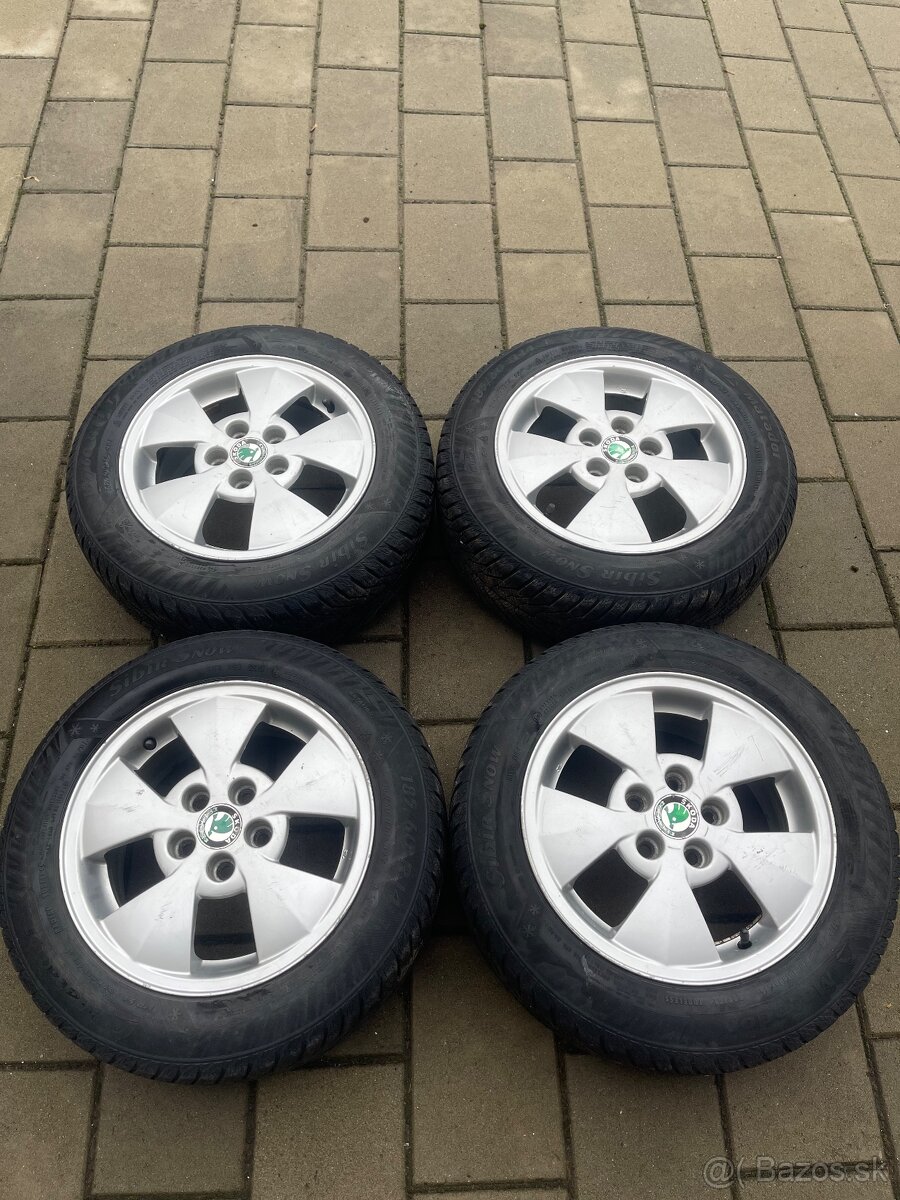 5x100 r14" alu disky Škoda Fabia 1,Roomster - 2