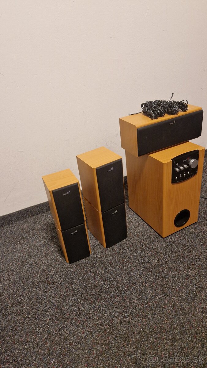 Predám reproduktory Genius SW-HF5.1 5000 - 2