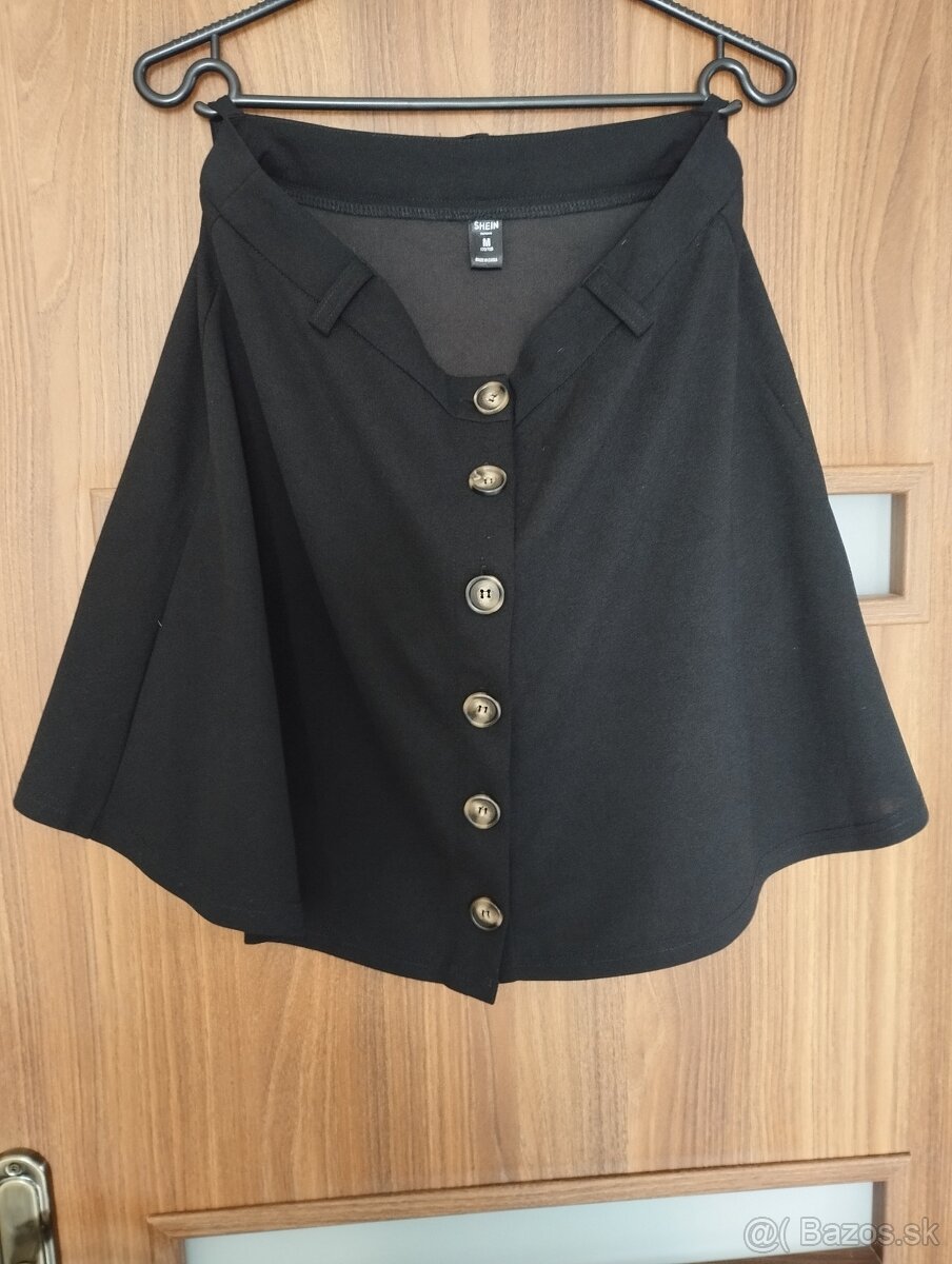 Sukňa na gombíky Shein - 2