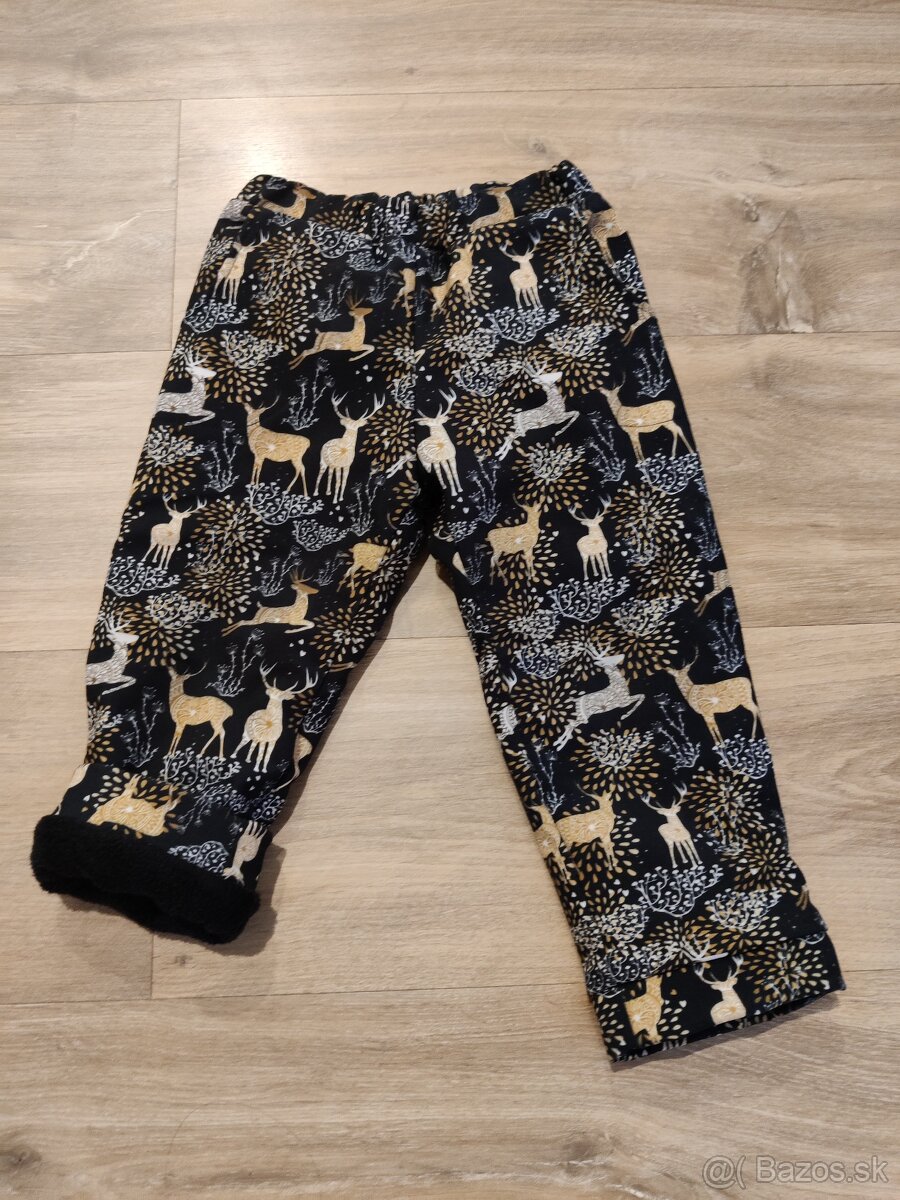 Hrubé softshellove nohavice - 2