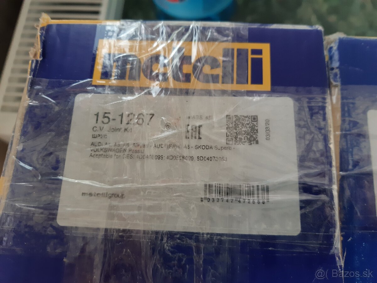 Homokinetický kĺb vonkajší - 2