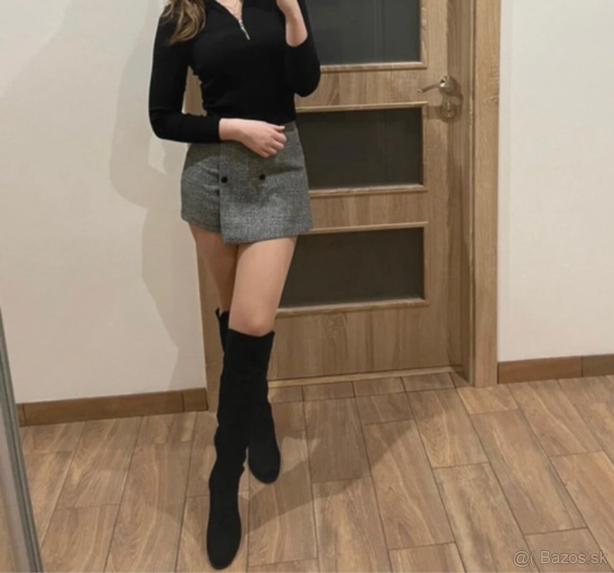 Mini sukňa - šortky - 2