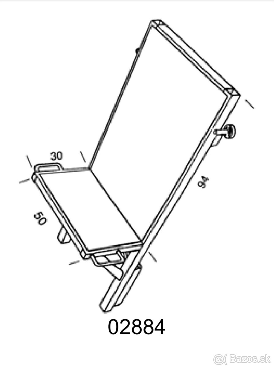 Geda strešný latový vozík - 2