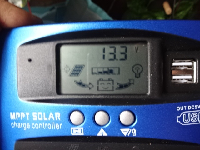 Novy Solarny regulator MPPT - 100A (do 50 Voltov) - 2