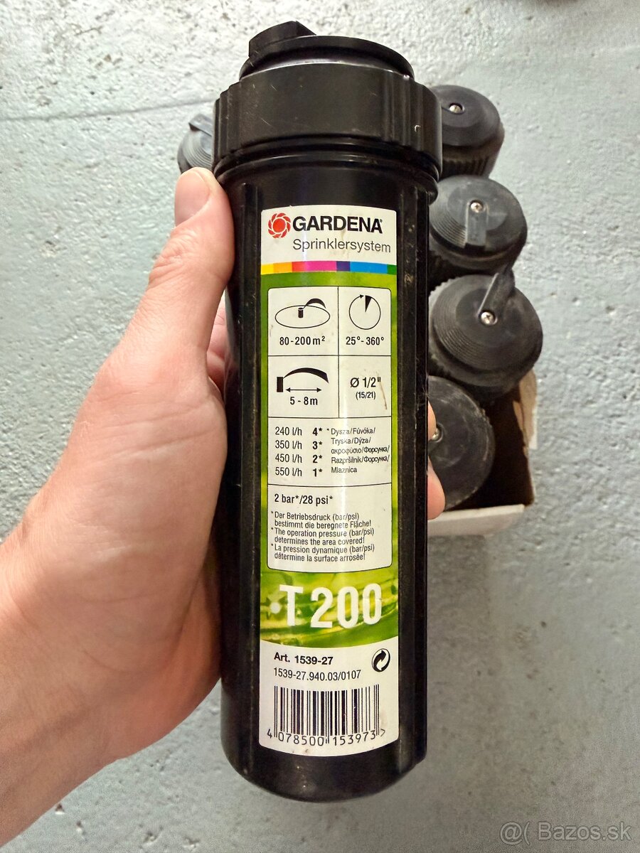 Zavlažovače Gardena sprinklesystem - 2
