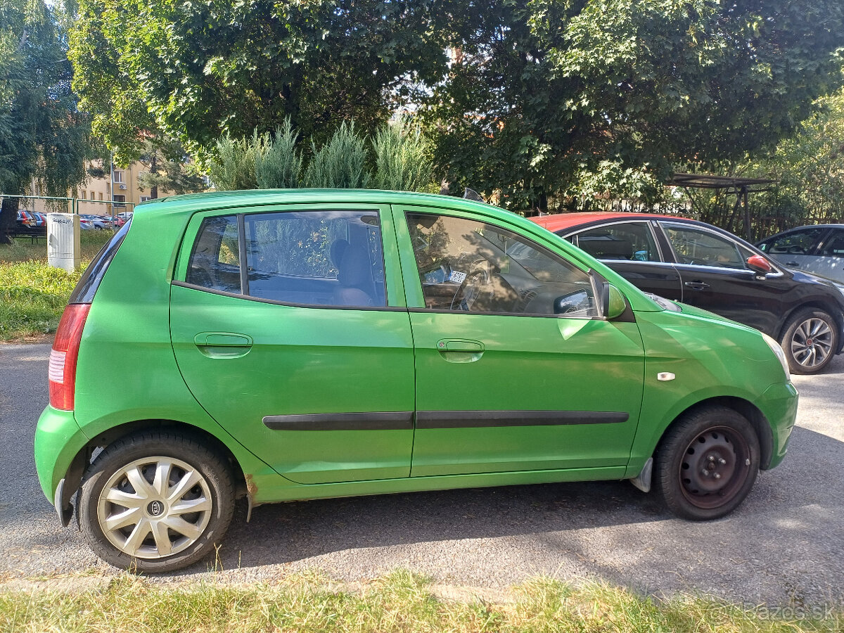 Kia picanto 1.1,benzín, rok výroby 2007 - 2