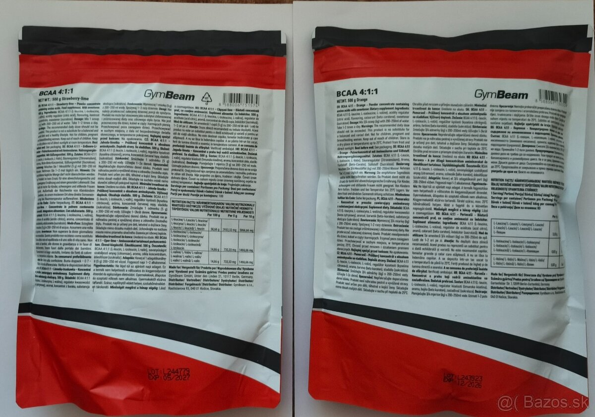 GymBeam Bcaa - 2