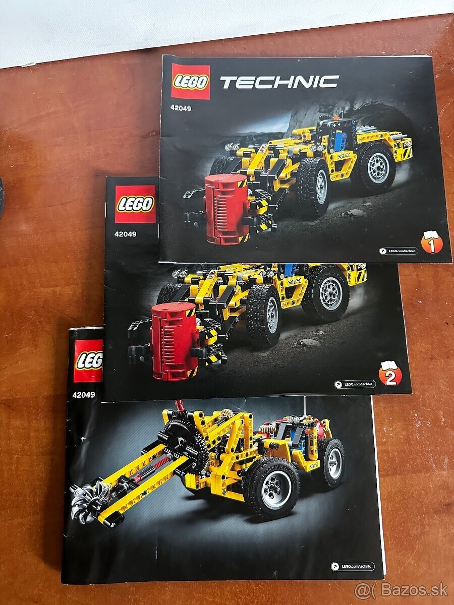 Predám Lego Technic 42049 mine loader komplet s návodmi - 2