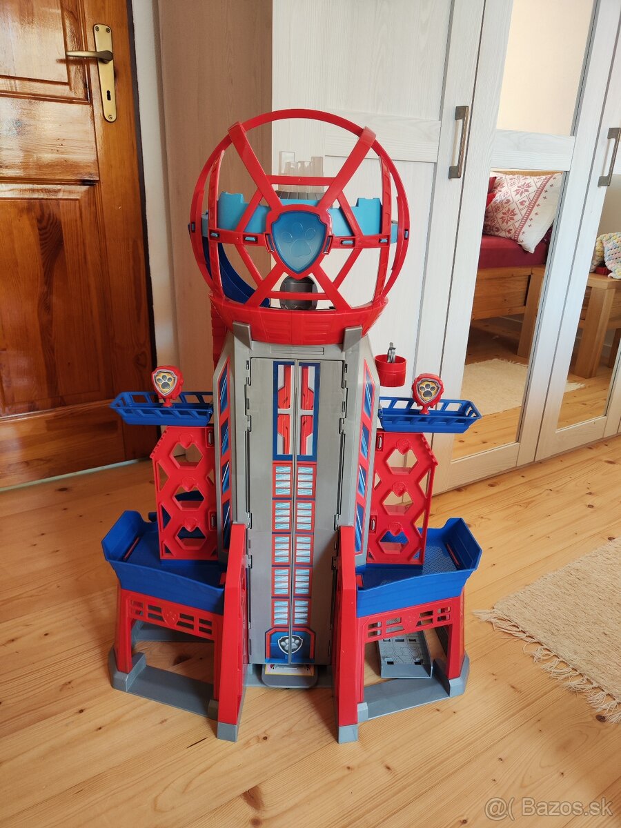Paw patrol : veža + autíčka + drak + hra - 2