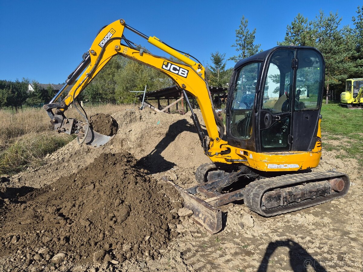Minibager Jcb 8030 rok 2014 - 2