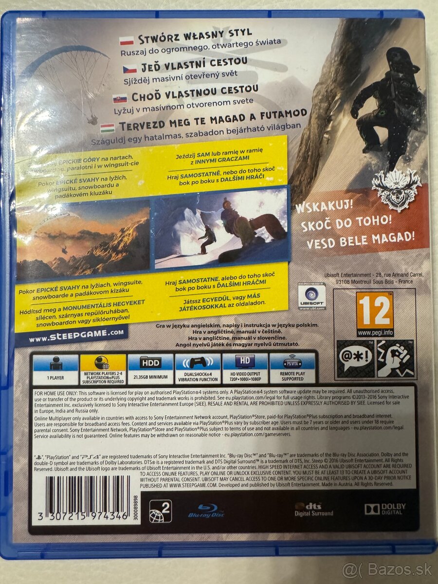 Steep hra na PS4 - 2