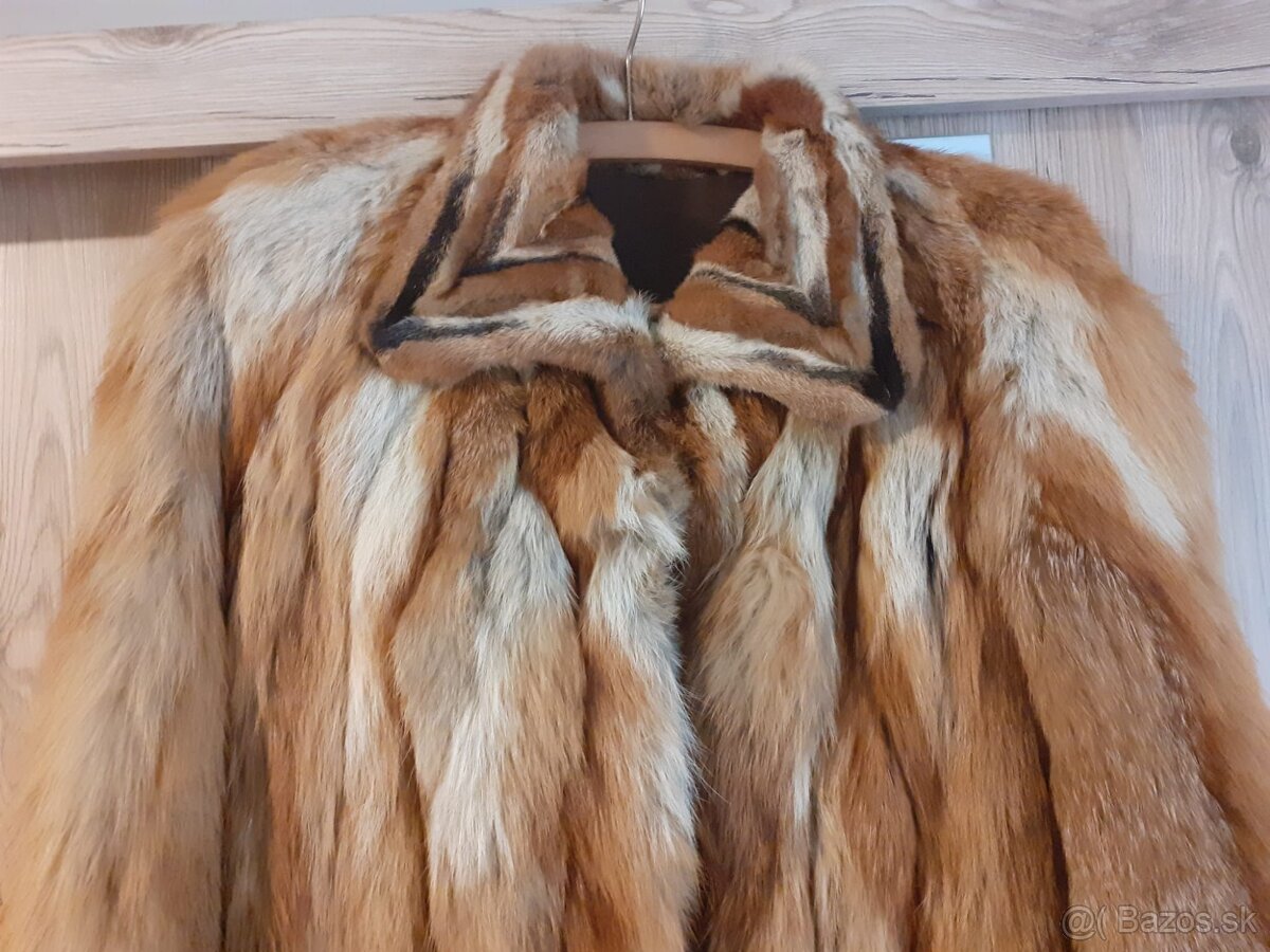 Elegantný kožuch z pravej líšky - 2