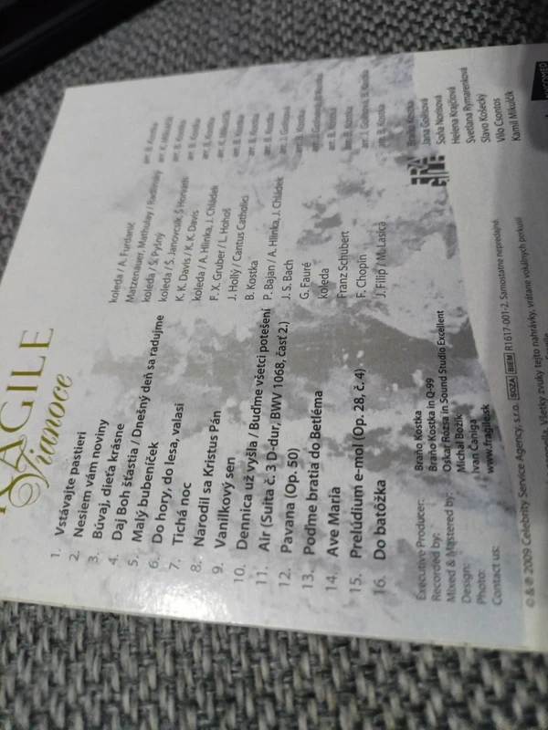 Fragile Vianoce CD - 2