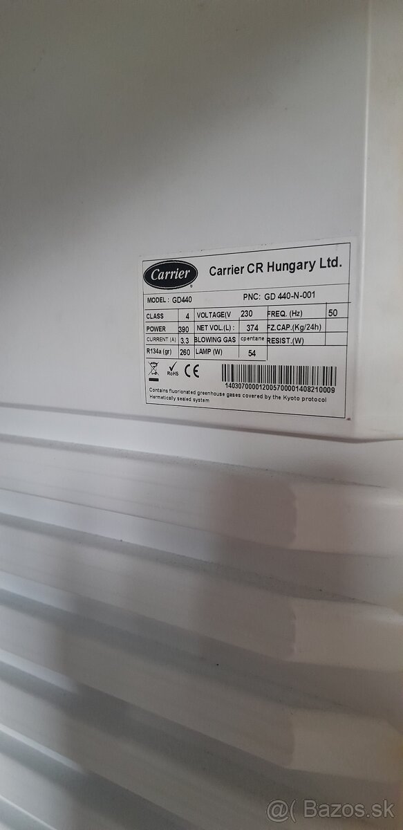 Chladiaca vitrina GD 440 - 2