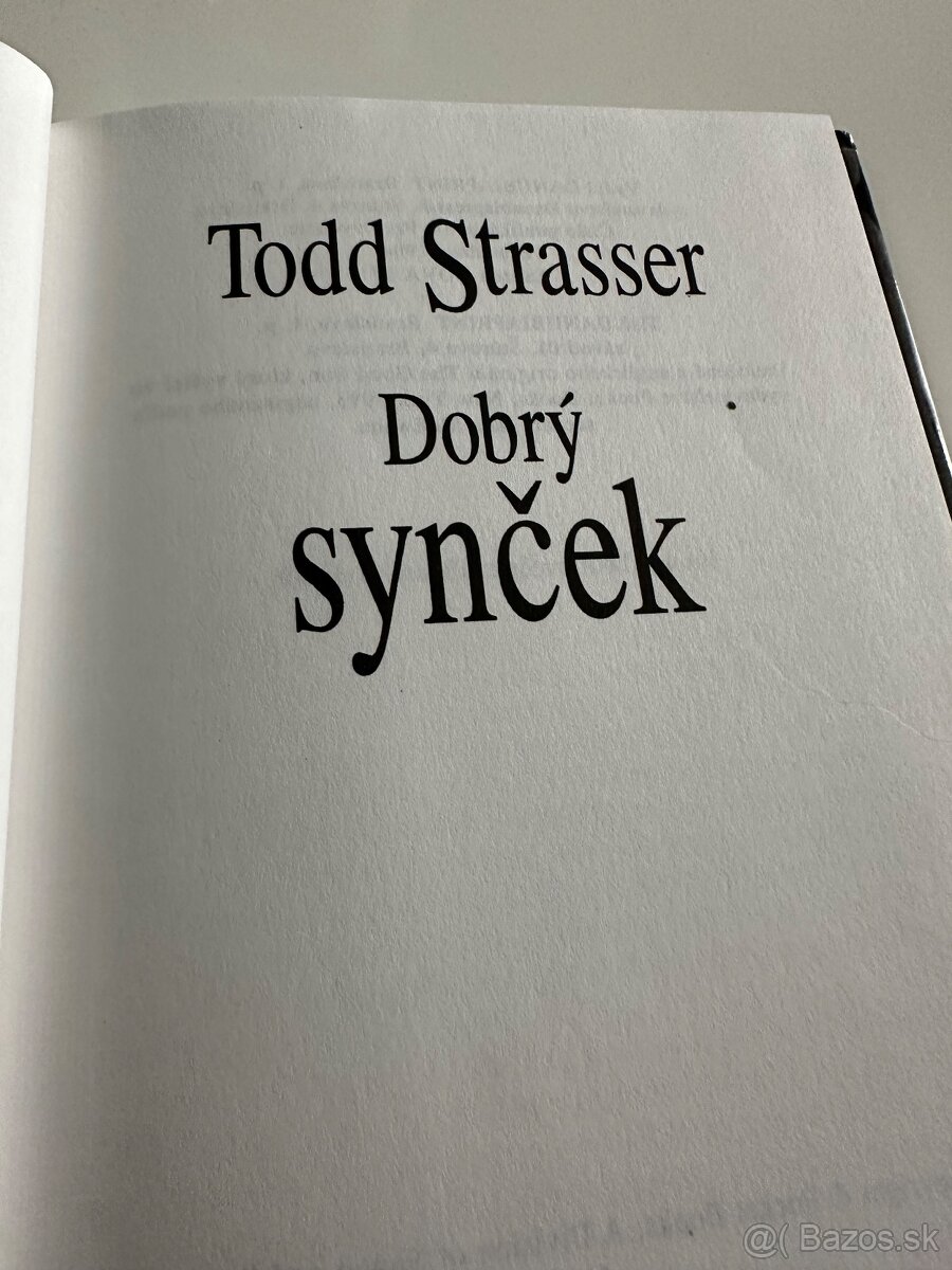 TODD STRASSER-DOBRÝ SYNČEK - 2