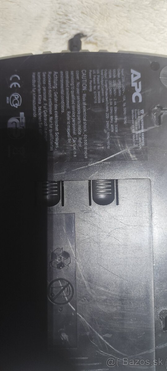 Back - UPS ES 550 - 2