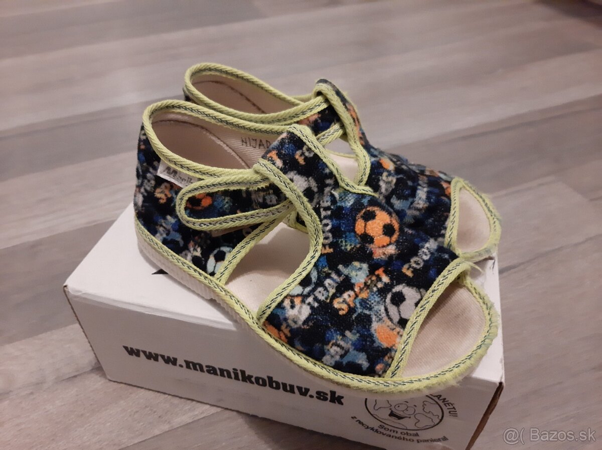 Detske papucky zn. Manik v. 27 - 2