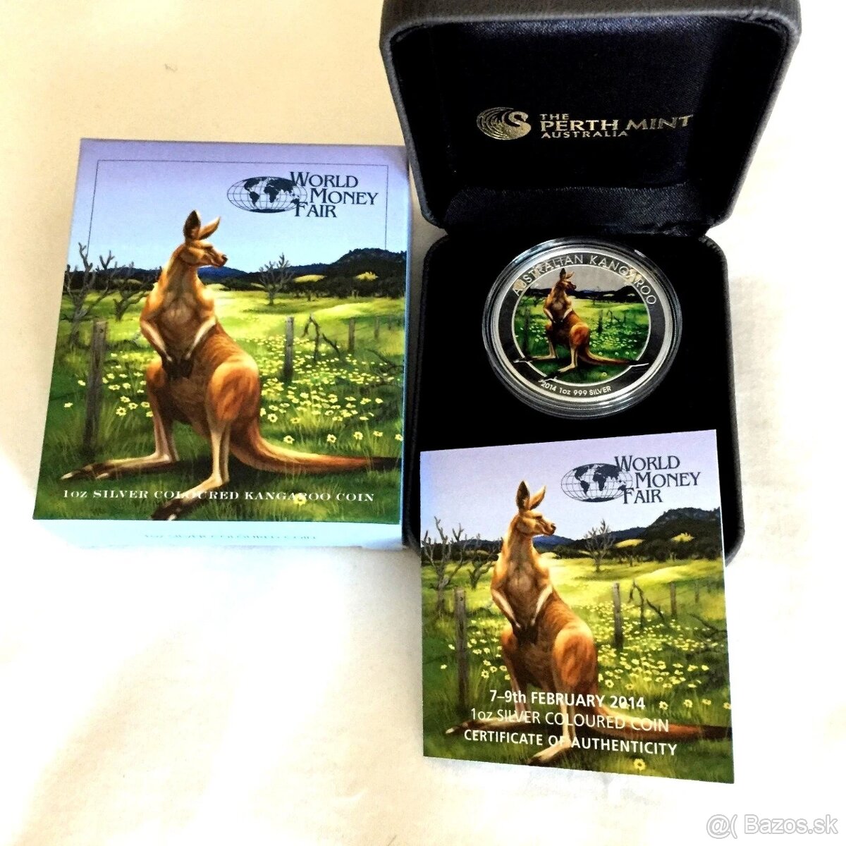 2014 Kangaroo WMF Berlin Show Special 1oz Silver - 2