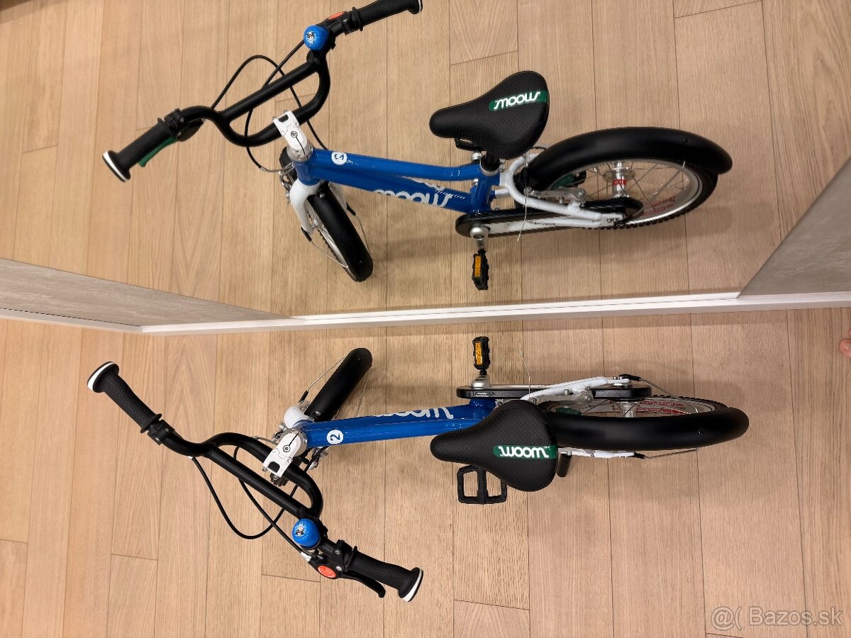 Woom 2 (14”) modry, pre deti od 3 rokov - 2