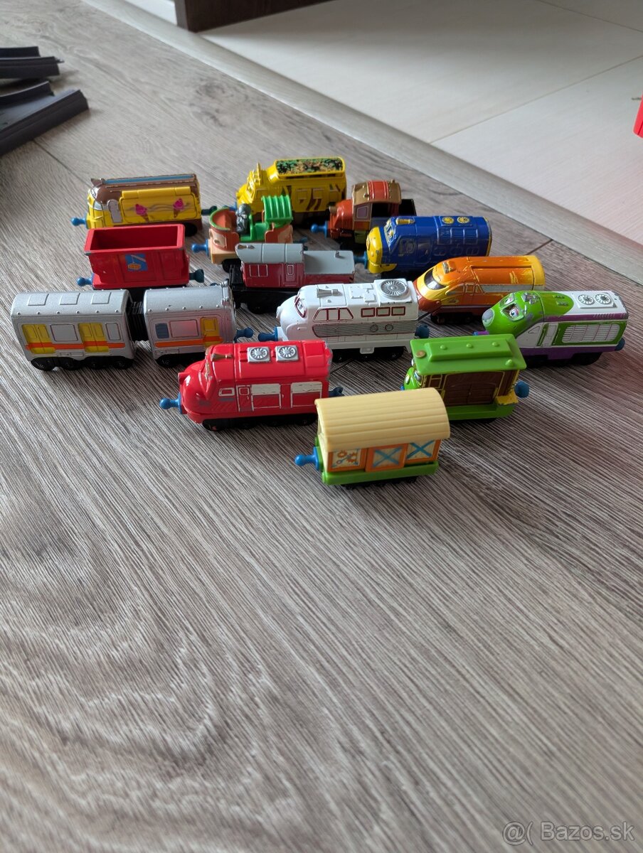 Chuggington vláčiky, kolajnice, umývarka - 2