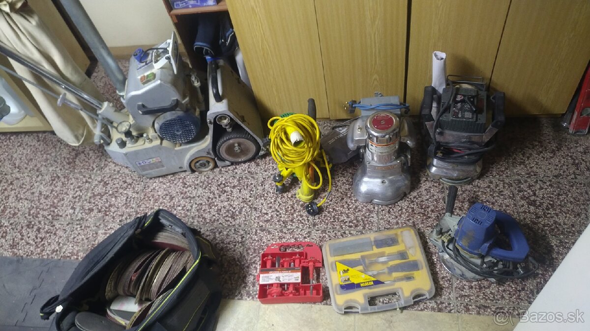 Brúsky na parkety a iné - 2