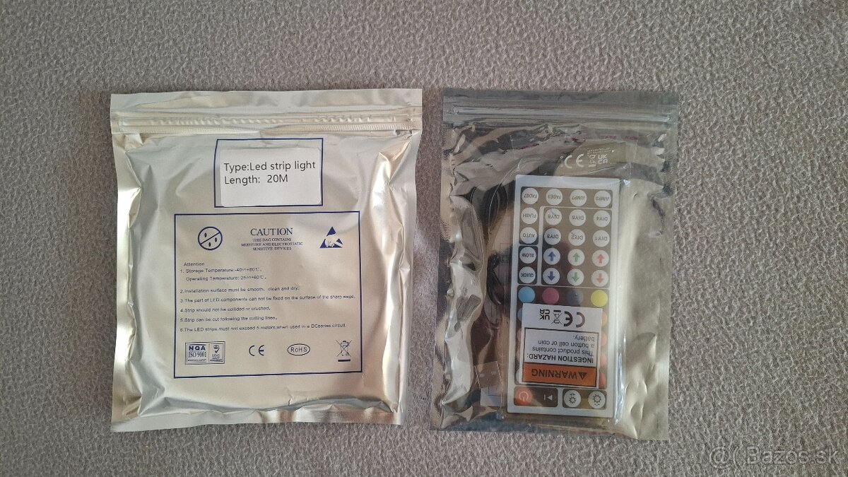 RGB LED pásik 20 metrov - 2