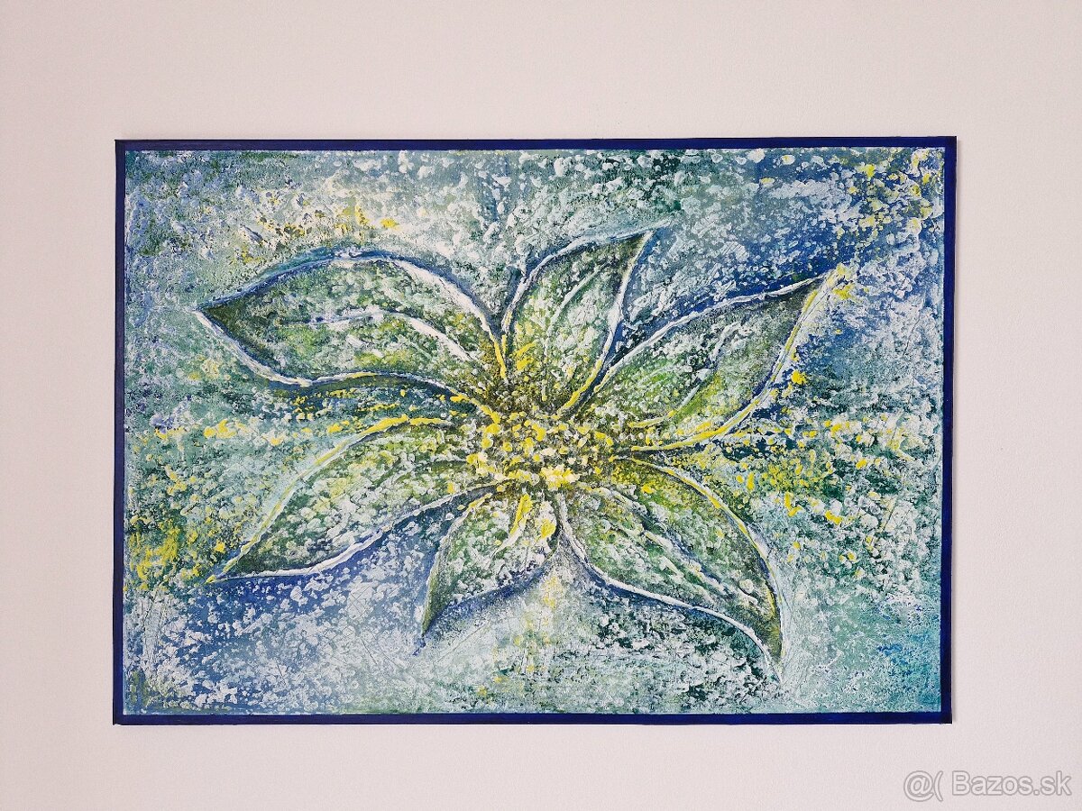 Abstraktný obraz 100x70 cm X - 2