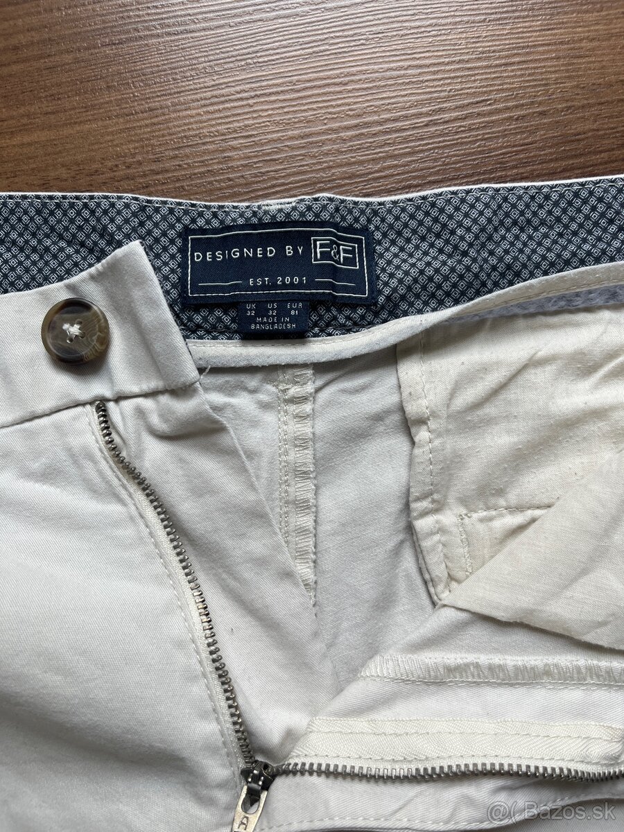 Pánske chino šortky F&F - 2