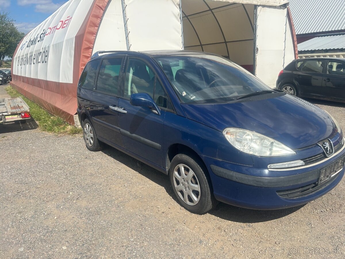 Peugeot 807 2,0HDI RHW 80KW prodám náhradní díly - 2