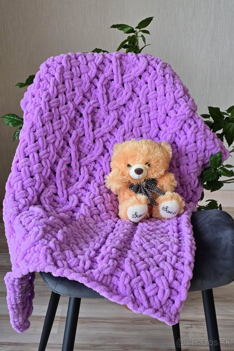 Deka Alize Puffy do postieľky 70x100 cm - 2