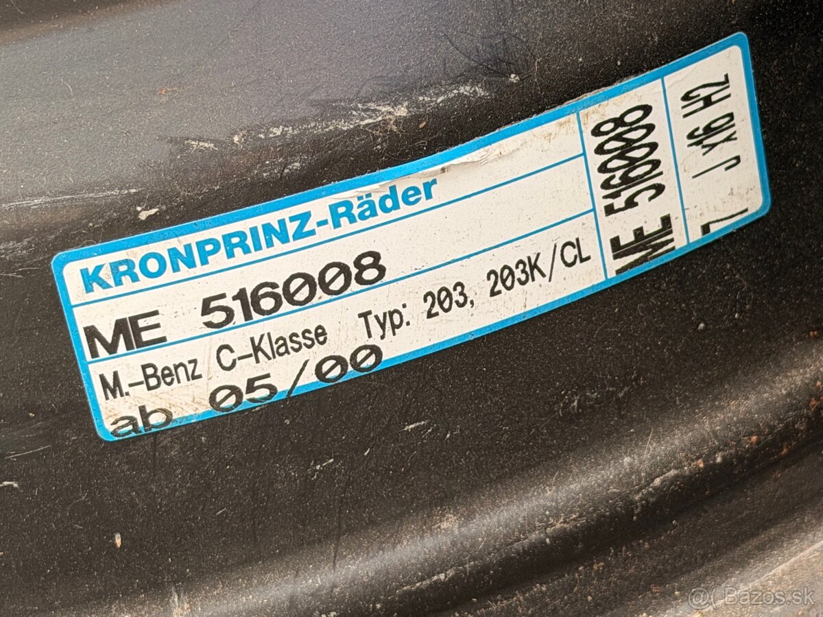 Mercedes plecháče a puklice 5x112 - 2