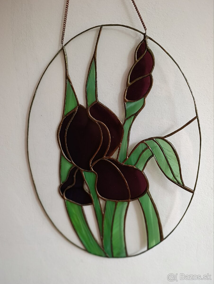 Kvetinová vitráž - 2