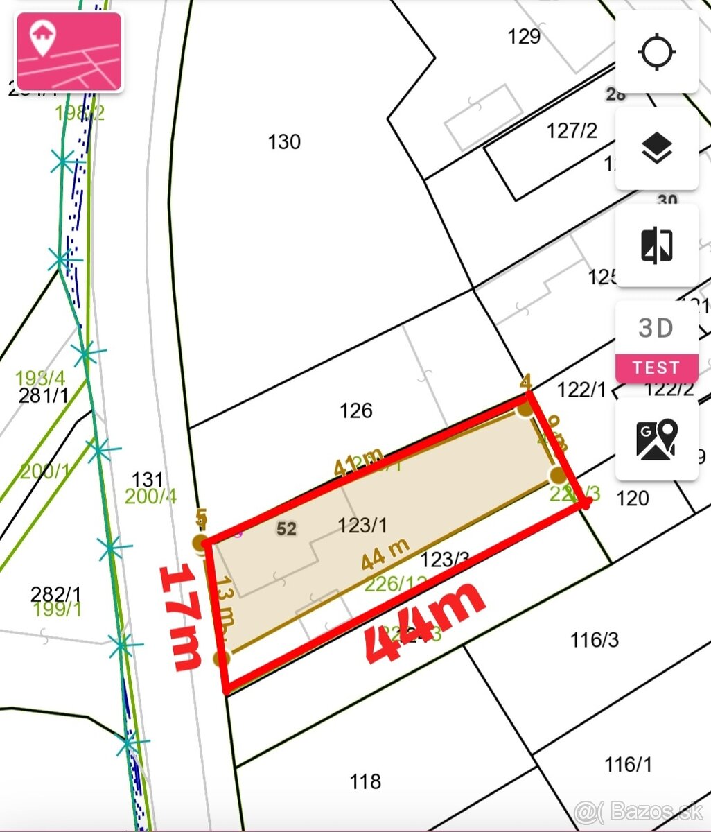 Stavebný pozemok 644 m² - Mliečany (Dunajská Streda) - 2