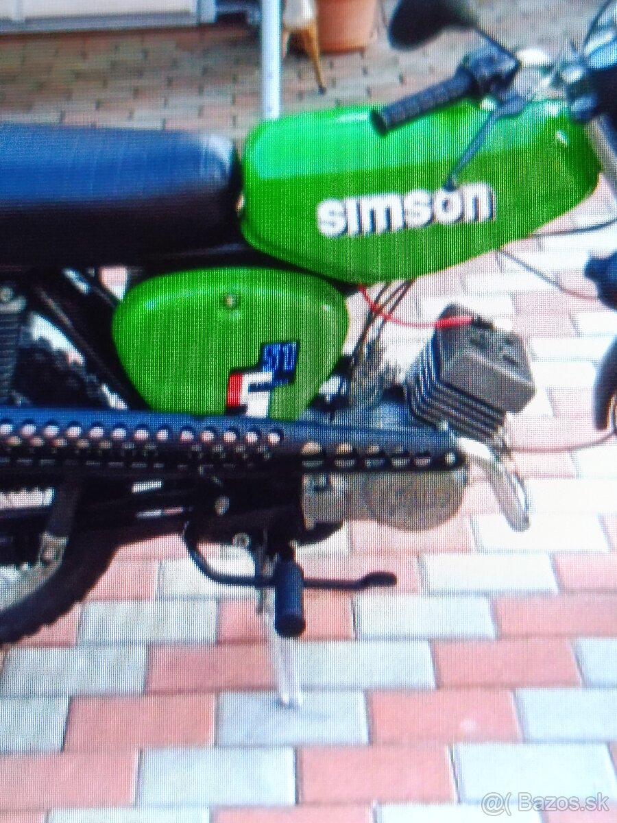 Nová nádrž a skrinky simson - 2