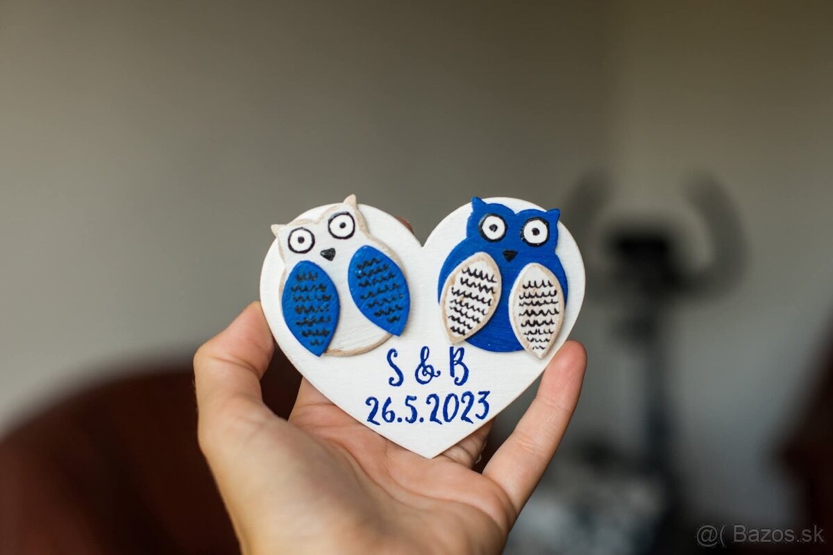 Ručne maľované magnetky - 2