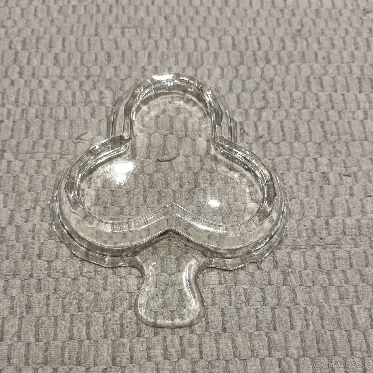 Miska / popolník z lisovaného skla - 2