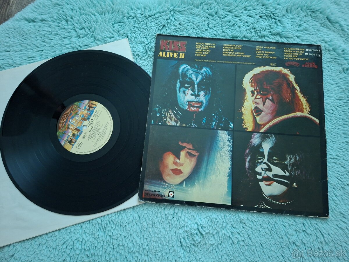 Predam LP Kiss - Alive 2 - 2