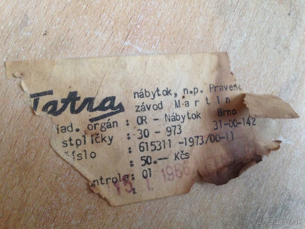 Retro drevená stolička - 2